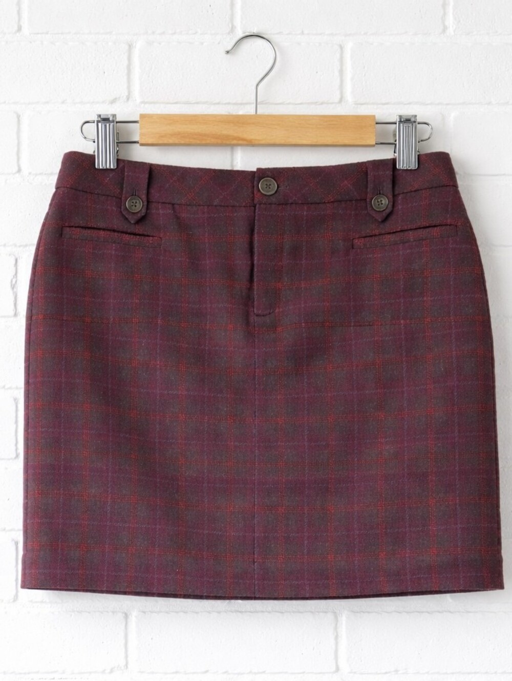 Eddie Bauer Classic Wool Blend Skirt. Size 10